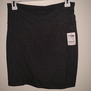 Grey Bodycon Skirt